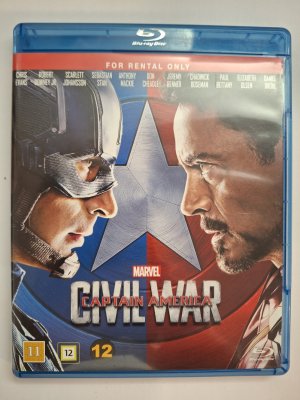 Captain America Civil War Blu ray