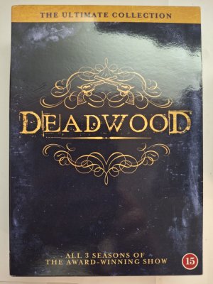 Deadwood: 1-3 Kaudet DVD