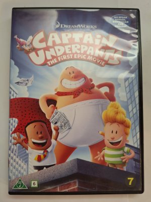 Captain Underpants : the first epic movie DVD