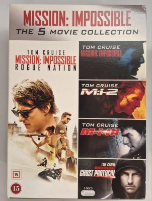 Mission Impossible 5 Movie Collection DVD
