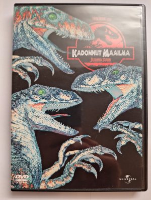 Jurassic Park kadonnut maailma DVD