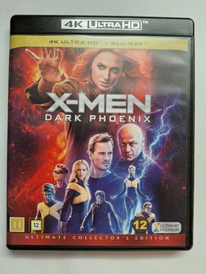 X Men Dark Phoenix 4K + Blu ray