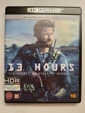 13 Hours The Secret Soldiers of Benghazi 4K + Blu ray