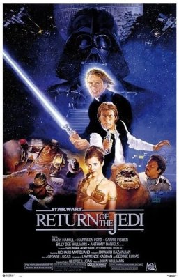 Star Wars - Return Of The Jedi,Official Poster 61×91cm