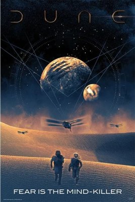 Dune - Fear is the mind-killer,Official Poster 61×91cm