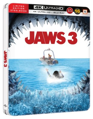 Jaws 3 Steelbook 4K UHD + Blu Ray