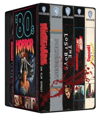 80s Horror Collection Limited Edition Steelbook 4K + Blu Ray
