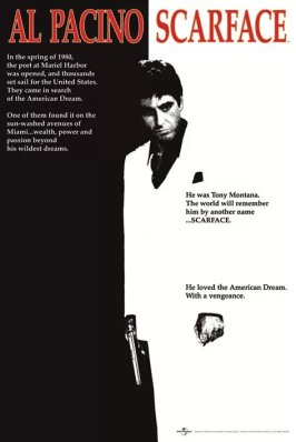 Scarface - movie,Official Poster 61×91cm