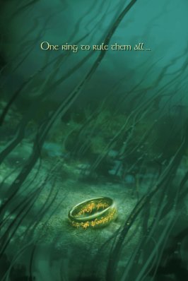 The Lord of the Rings - One Ring to Rule Them All, 61 x 91.5 cm
