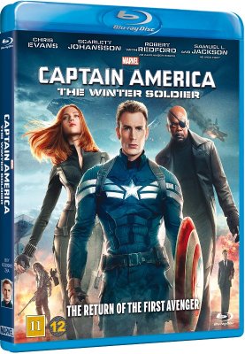 Captain America The Winter Soldier Blu Ray