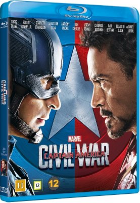 Captain America Civil War Blu Ray