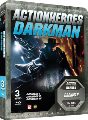 Darkman Action Heroes 1-3 Futurepack Blu ray