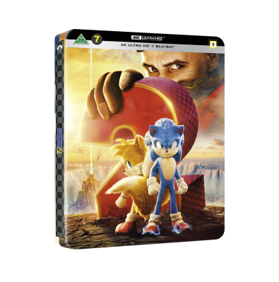 Sonic the Hedgehog 2 Steelbook 4K UHD + Blu Ray