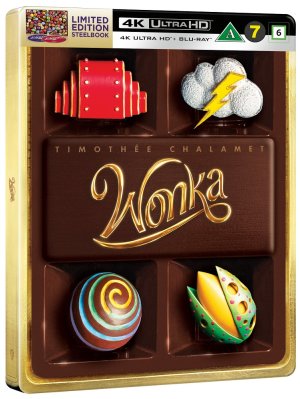 Wonka Steelbook 4K UHD + Blu Ray