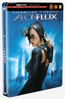 Aeon Flux Limited Edition Steelbook 4K + Blu ray