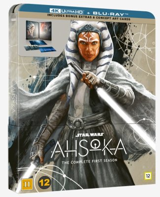 Ahsoka The Complete First Season Steelbook 4K UHD + Blu Ray