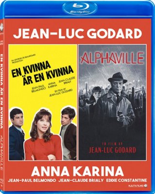 En kvinna är en kvinna + Alphaville (1961-1965) Blu ray