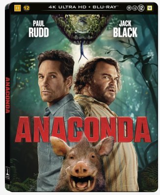 Anaconda (2025) Steelbook 4K + Blu ray