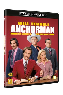 Anchorman The Legend of Ron Burgundy 4K UHD