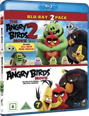 The Angry Birds Movie 1+2 Blu Ray