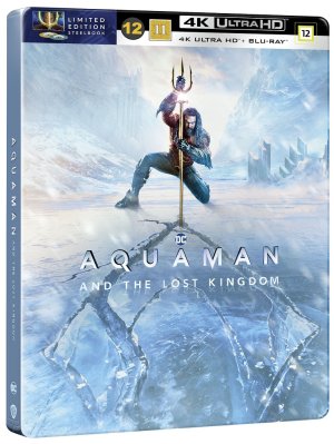 Aquaman and the Lost Kingdom Steelbook 4K UHD + Blu Ray