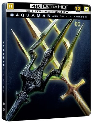 Aquaman and the Lost Kingdom Steelbook 4K UHD + Blu Ray