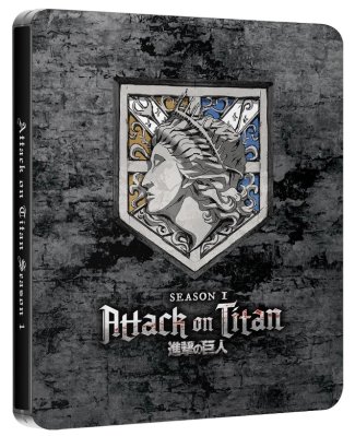 Attack on Titan Season 1 Steelbook Blu Ray