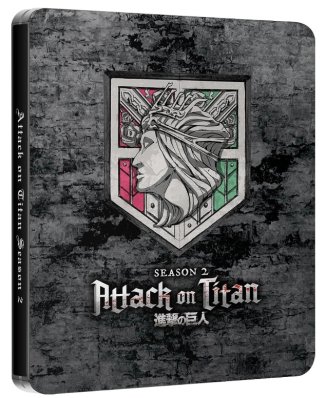 Attack on Titan Season 2 Steelbook Blu Ray