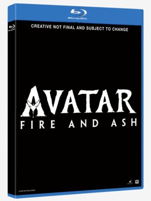 Avatar Fire and Ash Blu ray