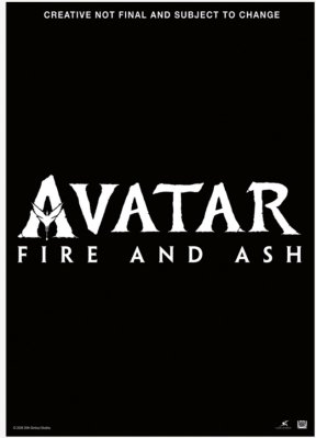 Avatar Fire and Ash DVD