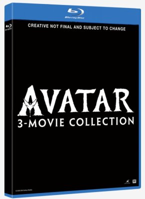 Avatar 3 Movie Collection Blu ray