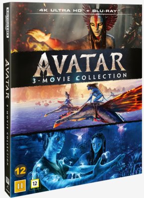Avatar 3 Movie Collection 4K + Blu ray