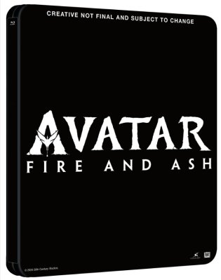 Avatar Fire and Ash Steelbook 3-disc (4K UHD + BD + BD bonus)