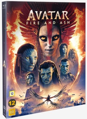 Avatar Fire and Ash Blu ray