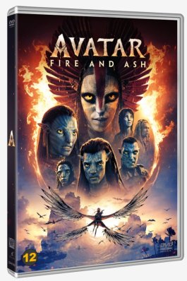 Avatar Fire and Ash DVD
