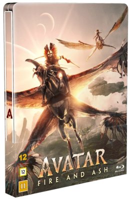 Avatar Fire and Ash Steelbook Blu ray 2 Disc (BD + BD bonus)