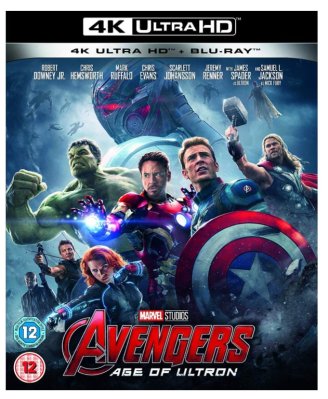 Avengers Age of Ultron 4K UHD + Blu Ray