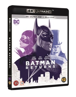 Batman Returns 4K UHD +  Blu Ray