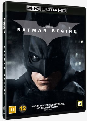 Batman Begins 4K UHD + Blu Ray