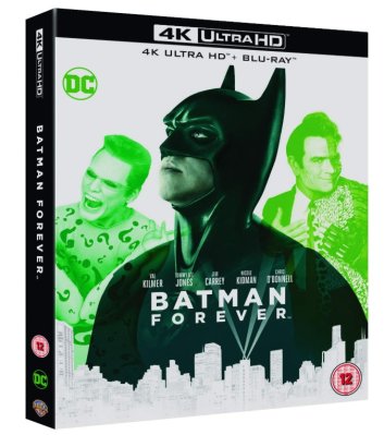 Batman Forever 4K UHD +  Blu Ray (slipcover)