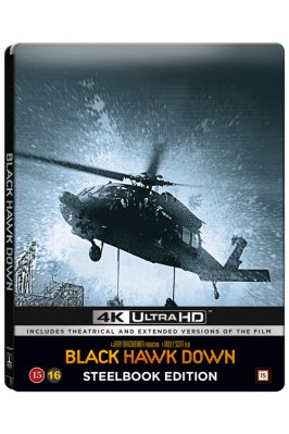 Black Hawk Down Steelbook 4K UHD + Blu Ray