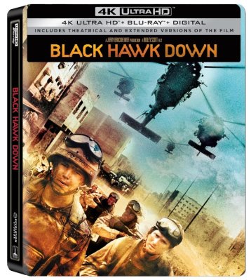 Black Hawk Down Steelbook 4K + Blu Ray