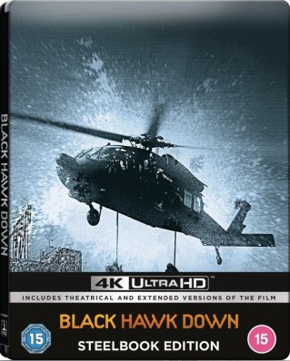 Black Hawk Down Steelbook 4K + Blu Ray