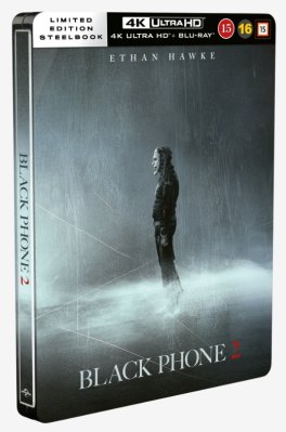 Black Phone 2 Steelbook 4K + Blu ray