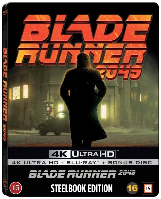 Blade Runner 2049 Limited Edition Steelbook 4K UHD + Blu Ray + Bonus BD
