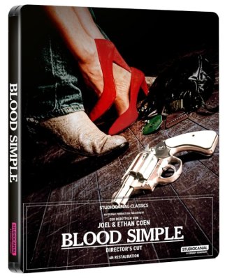 Blood Simple Limited Edition Steelbook 4K + Blu ray