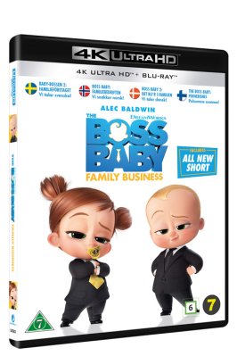 The Boss Baby Family Business 4K UHD + Blu Ray
