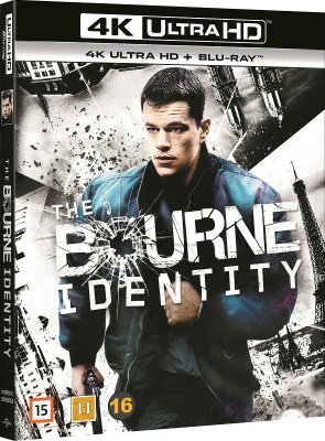 The Bourne Identity 4K UHD + Blu Ray