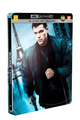 The Bourne Identity Steelbook 4K UHD + Blu Ray
