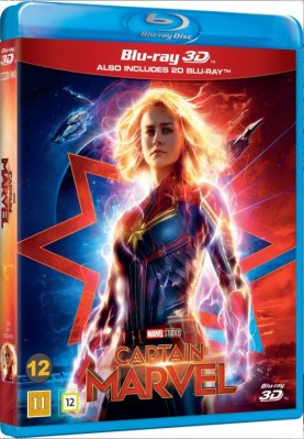 Captain Marvel 3D + 2D Blu Ray